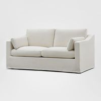 Clovelly Hamptons 2.5 Sofa Seat Slip Cover Ivory - OWFL0303IV-2.5C