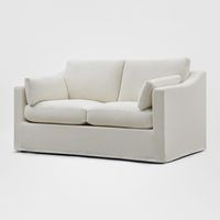 Clovelly Hamptons 2 Sofa Seat Slip Cover Ivory - OWFL0303IV-2C