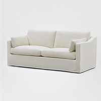 Clovelly Hamptons 3 Sofa Seat Slip Cover Ivory - OWFL0303IV-3C