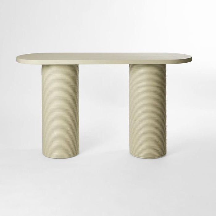 Letitia Console Table Ecru Beige - MRDFUR0025