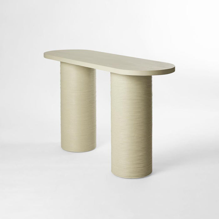 Letitia Console Table Ecru Beige - MRDFUR0025