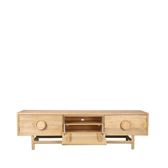 Rondo Sungkai Wood Entertainment Unit Natural - MRDFUR0063
