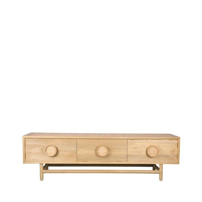 Rondo Sungkai Wood Entertainment Unit Natural - MRDFUR0063