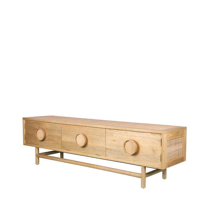 Rondo Sungkai Wood Entertainment Unit Natural - MRDFUR0063