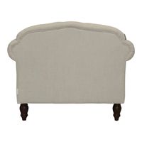 Vaucluse Buttoned Armchair Beige - OWFL0246-1