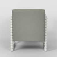 Bobbin Oak Chair Seafoam White - FUR0163