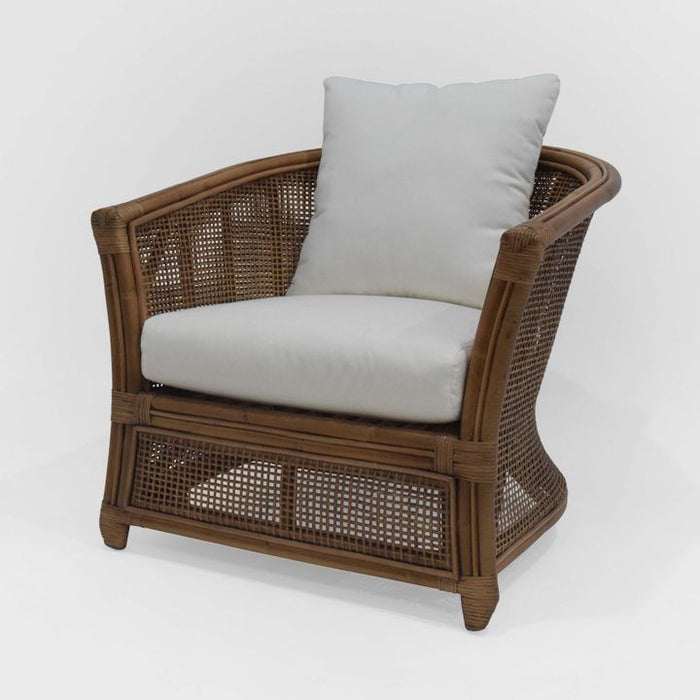 Cayman Armchair Cream Cushion Natural - OWEJ0005C