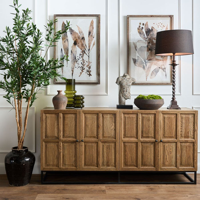Sierra Oak Storage Cabinet Buffet Natural - FUR0122