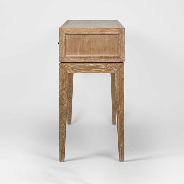 Columbus Oak 6 Drawer Console Hall Table Natural - FUR0126