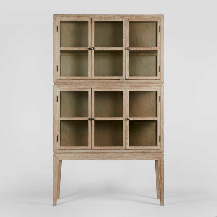 Columbus Oak 6 Door Storage Cabinet Natural - FUR0127