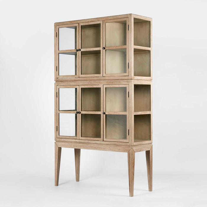 Columbus Oak 6 Door Storage Cabinet Natural - FUR0127