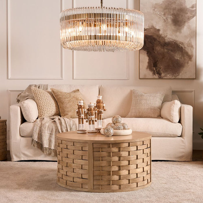 Weave Coffee & Side Table Natural - FUR0136