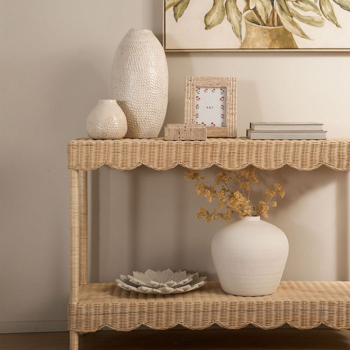Belle Outdoor Under Cover Console Table Natural - FUR0138