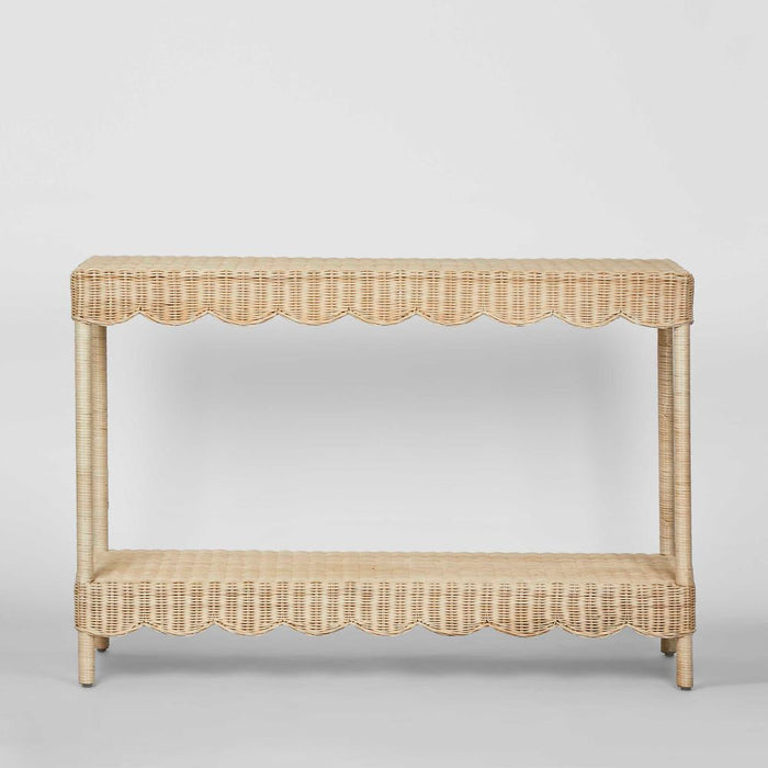 Belle Outdoor Under Cover Console Table Natural - FUR0138