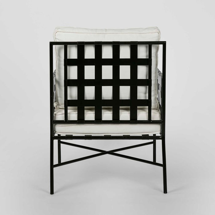 Sheffield Outdoor Lounge Chair Black - FUR0141