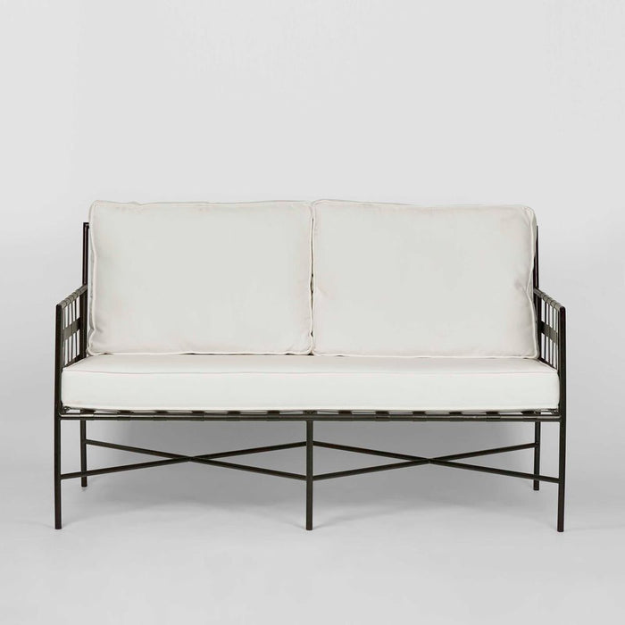 Sheffield Iron Outdoor Lounge Black - FUR0142