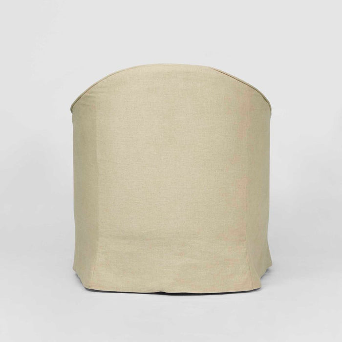 Ville Armchair With Slip Cover Natural - KITFUR0157N