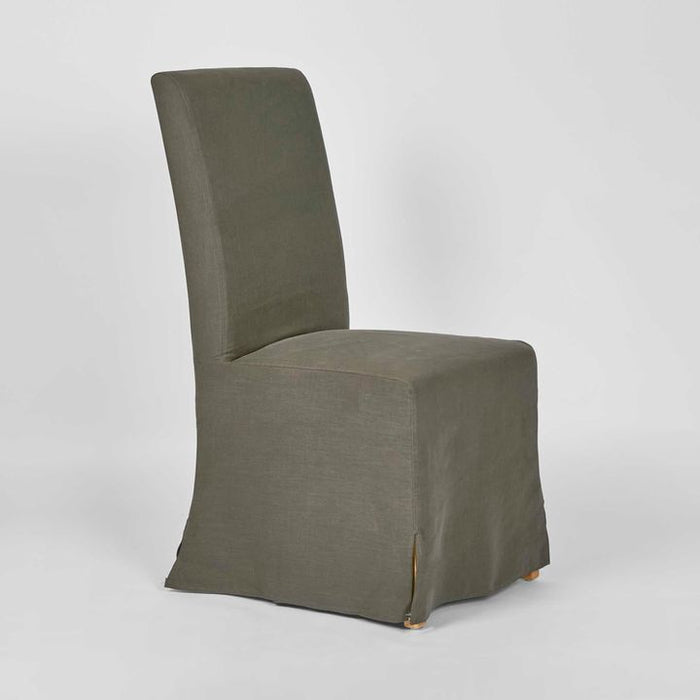 Ville Dining Chair with Slip Cover Grey - KITFUR0152CH