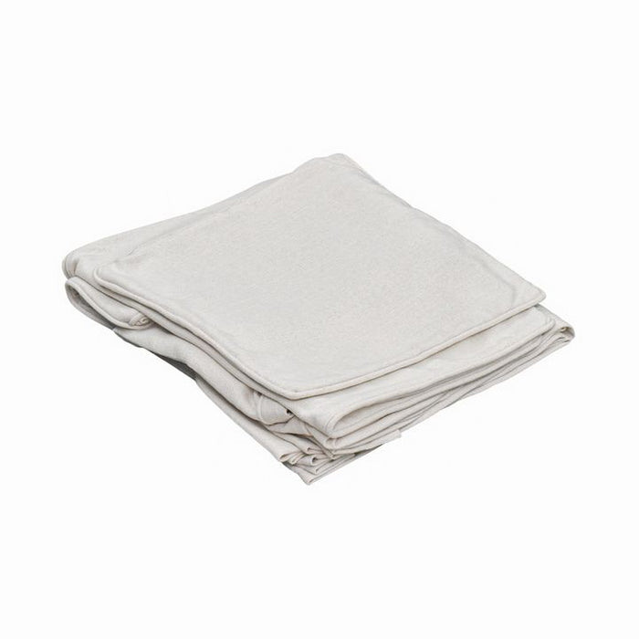 Noosa Hamptons 1.5 Sofa Seat Slip Cover Ivory - OWFL0226IV-1.5C