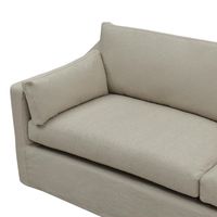 Clovelly Hamptons 4 Sofa Seat Slip Cover Natural - OWFL0303N-4C