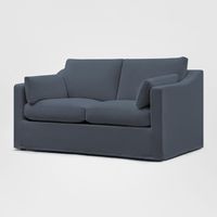 Clovelly Hamptons 2 Sofa Seat Slip Cover Navy - OWFL0303NV-2C