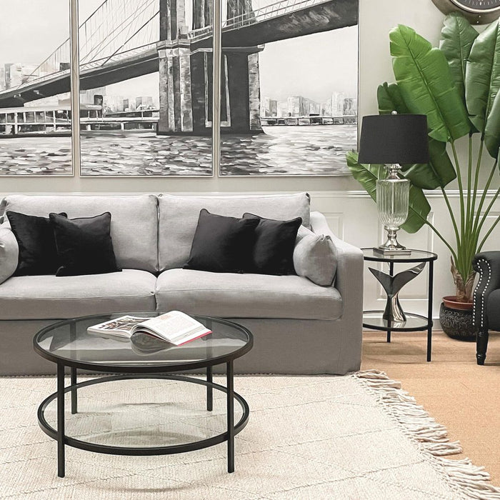 Palladium Side Table Black - OWMF0042