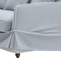 Noosa Hamptons 2.5 Sofa Seat Slip Cover Blue - OWFL0226BE-2.5C