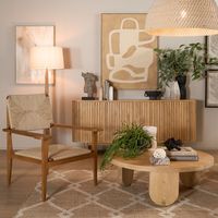 Flora Arm Chair Natural - MRDFUR0110