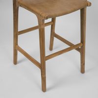 Marvin High Back Stool Brown - MRDFUR0092