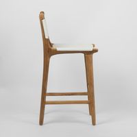 Marvin High Back Stool White - MRDFUR0093