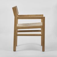 Loren Dining Chair with Arms Natural - MRDFUR0113