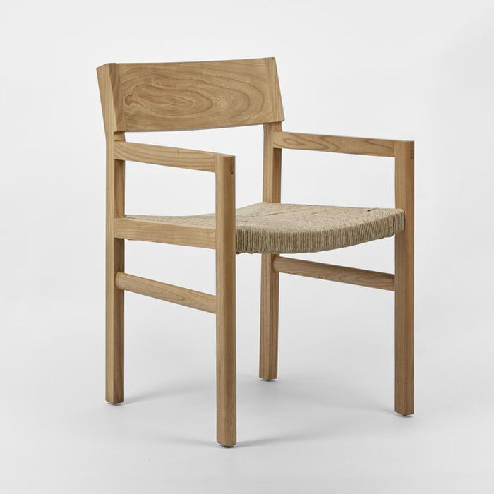 Loren Dining Chair with Arms Natural - MRDFUR0113