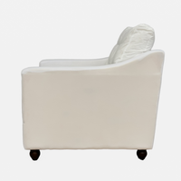 Clovelly Hamptons Armchair Naked Base White - OWFL0303BASE1