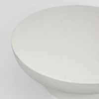 Pablo Outdoor Coffee Table Round Chalk White - MRDFUR0087