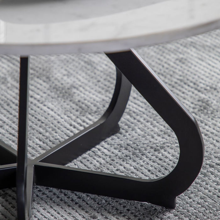 Moorgate Iron Coffee Table Black - GDFUR0181BL