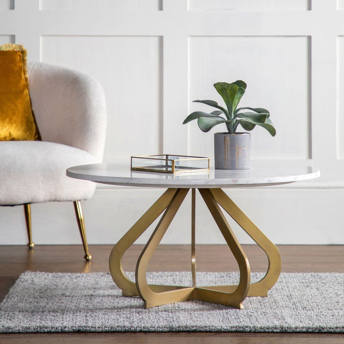 Moorgate Iron Coffee Table Gold - GDFUR0181G