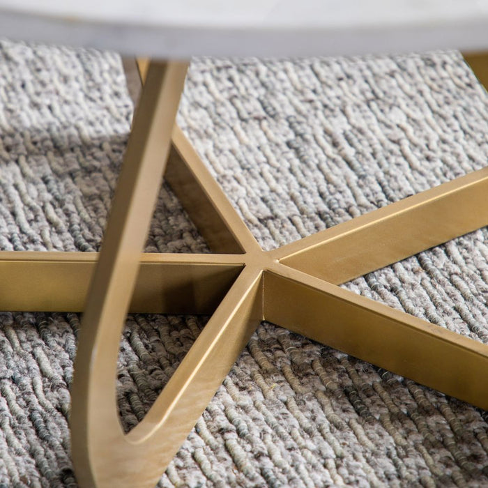 Moorgate Iron Coffee Table Gold - GDFUR0181G