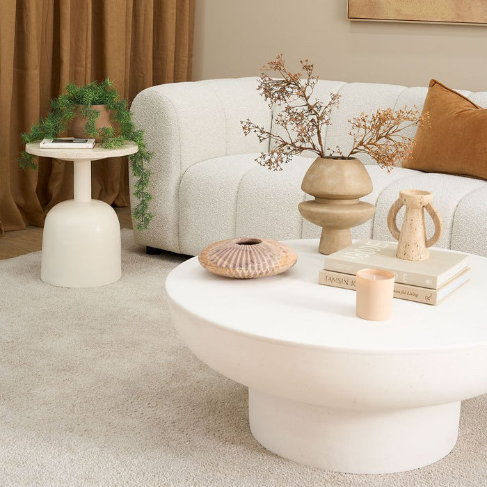 Clarence 2.5-Seater Sofa White - MRDFUR0099