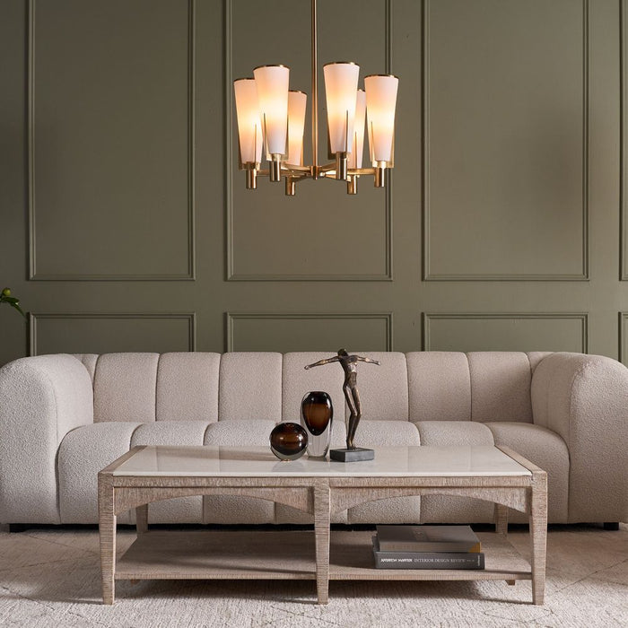 Clarence 2.5-Seater Sofa White - MRDFUR0099