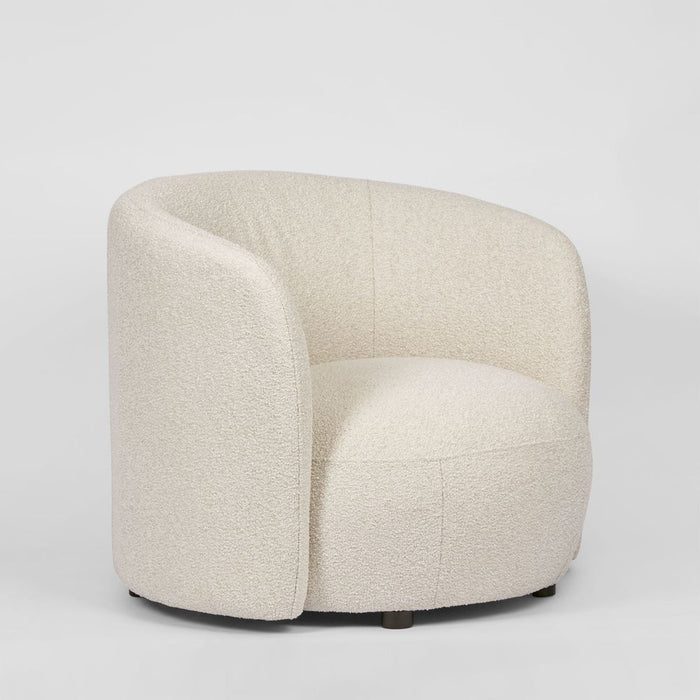 Plume Chair Vanilla Boucle Off White - MRDFUR0105
