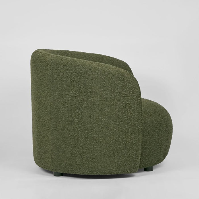 Plume Chair Olive Boucle Green - MRDFUR0106