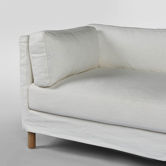 Pamona Sofa 4 Seater Cover White Natural - MRDFUR0096CVWH