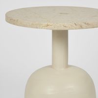Ando Side Table White - MRDFUR0124