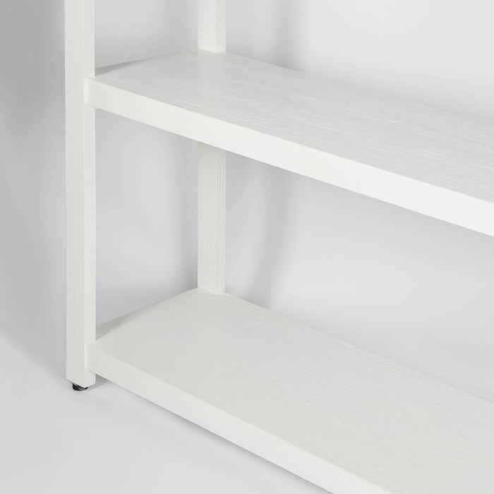 Carfu Wooden Shelf White - FUR0092WH