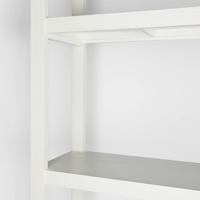 Carfu Wooden Shelf White - FUR0092WH