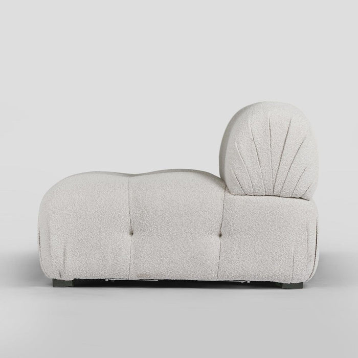 Hugo Sofa Middle Section White - MRDFUR0101