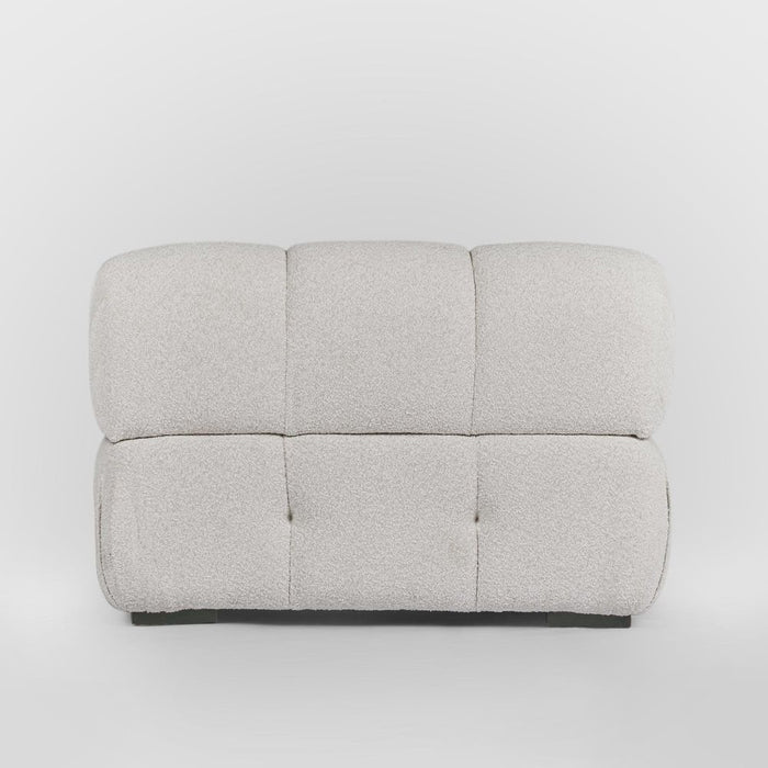 Hugo Sofa Middle Section White - MRDFUR0101