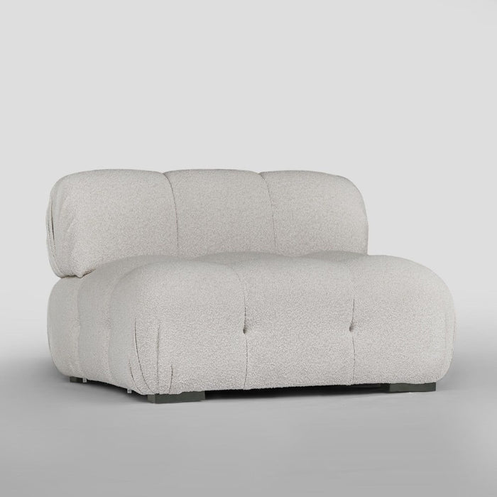 Hugo Sofa Middle Section White - MRDFUR0101