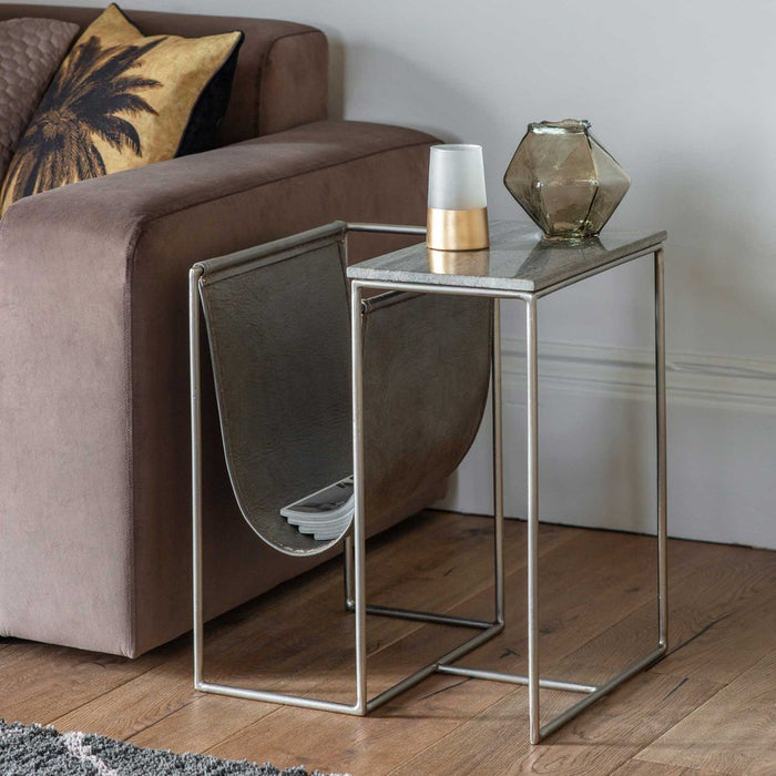 Kildare Magazine Rack Grey - GDFUR04771