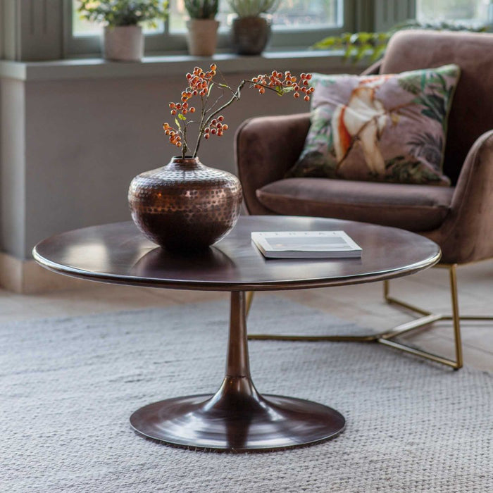 Kinnitty Iron Coffee Table Bronze - GDFUR04757